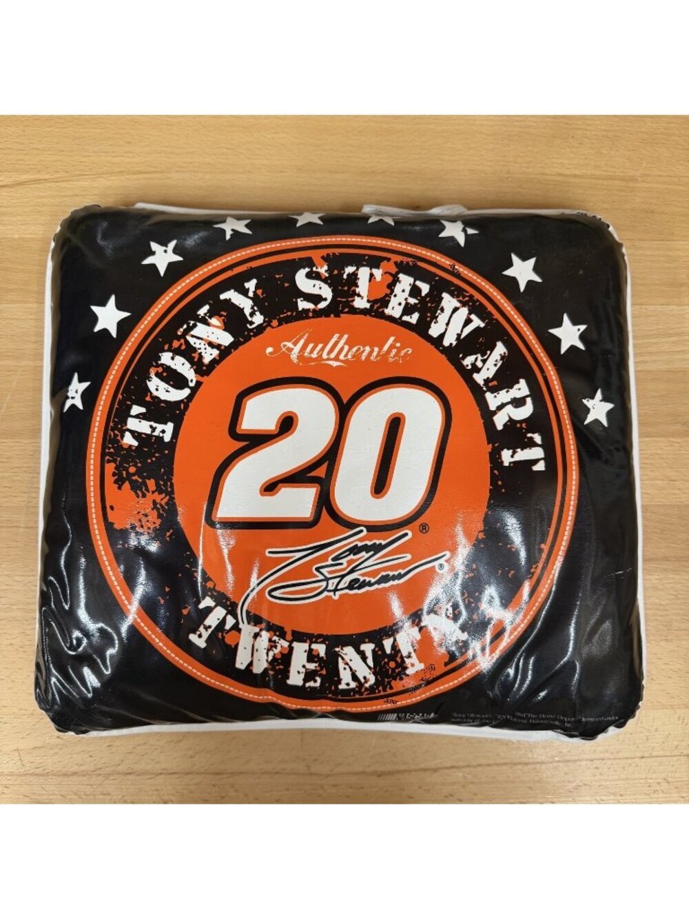 Joe Gibbs Racing Tony Stewart #20 Home Depot Unisex Seat Cushion Orange Vinyl